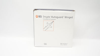 BD 381511 BD Insyte Autoguard Shielded I.V. Cath. 24Ga x 0.56inch - Box of 50